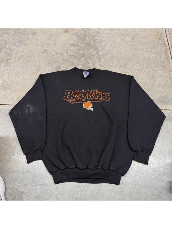 LOGO 7 Other - vintage cleveland browns logo 7 made in usa spell out crewneck size xl HAS STAIN